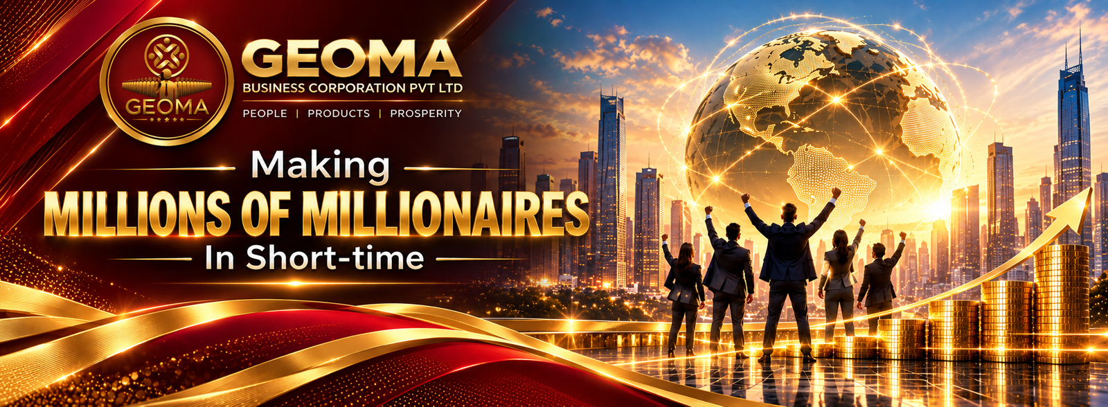 GEOMA Stock Allotment Program - First time in business history modern central logistics warehouse
