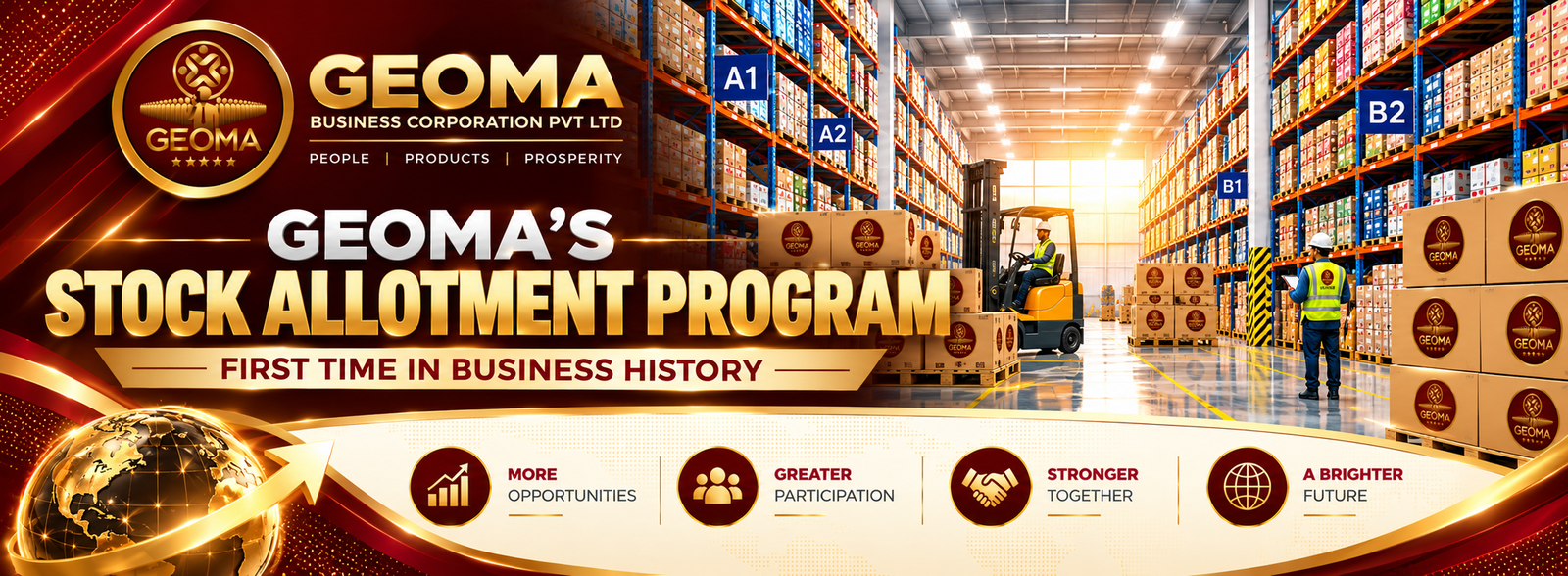 Quality Is Our Speciality - GEOMA Premium Quality Certified Products